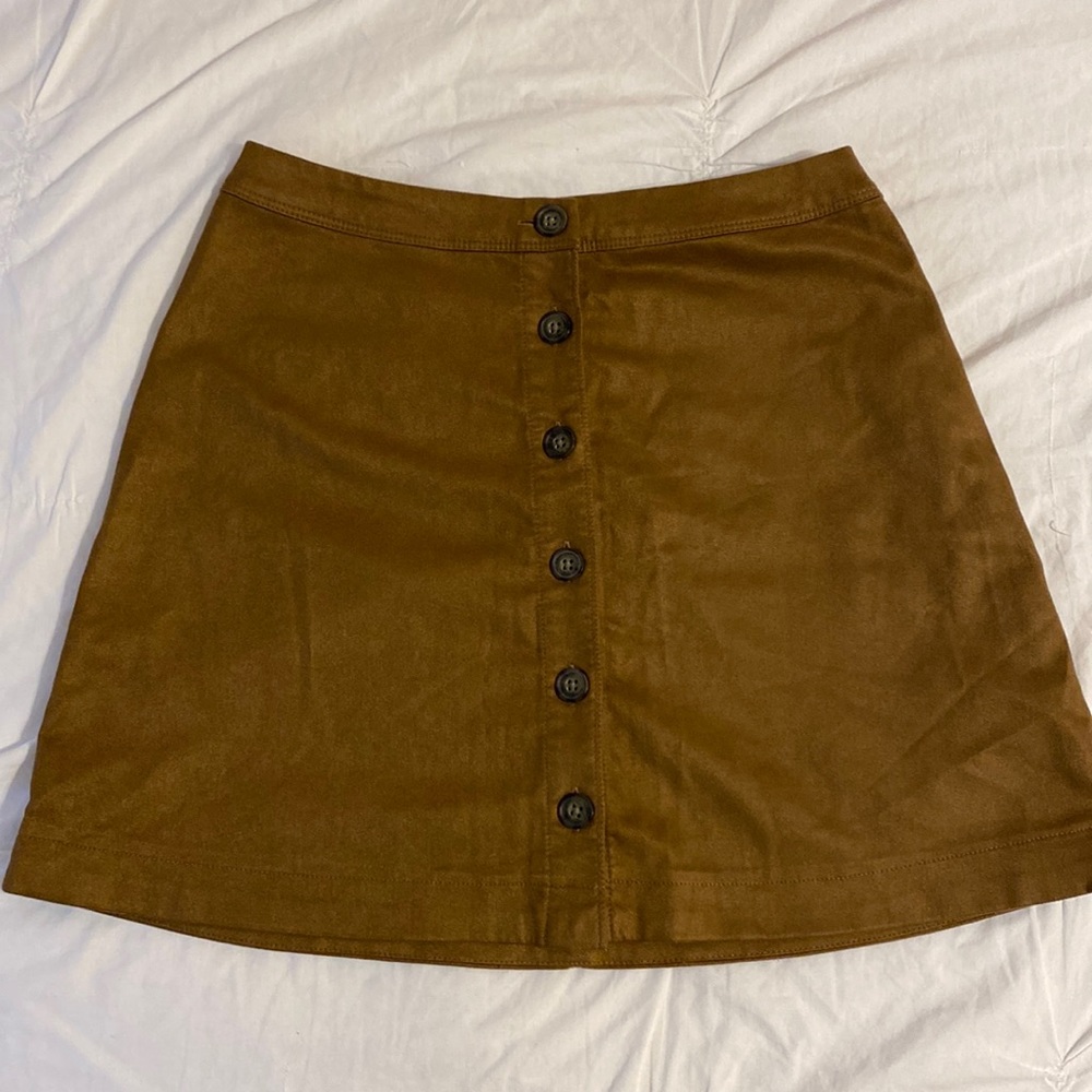 Abercrombie Suede Skirt